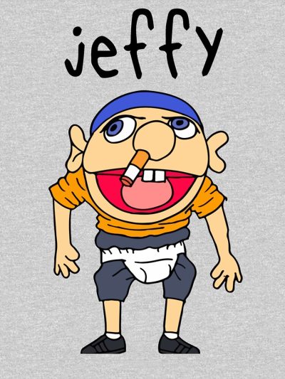 Jeffy Funny Puppet Kids T Shirt Official SML Merch