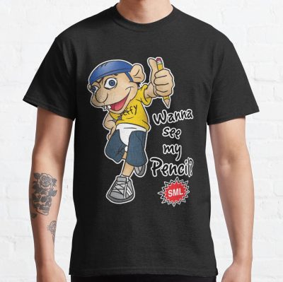 Jeffy Wanna See My Pencil? - Funny Sml Character T-Shirt Official SML Merch