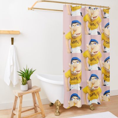 Best Seller - Sml Jeffy Merchandise Shower Curtain Official SML Merch